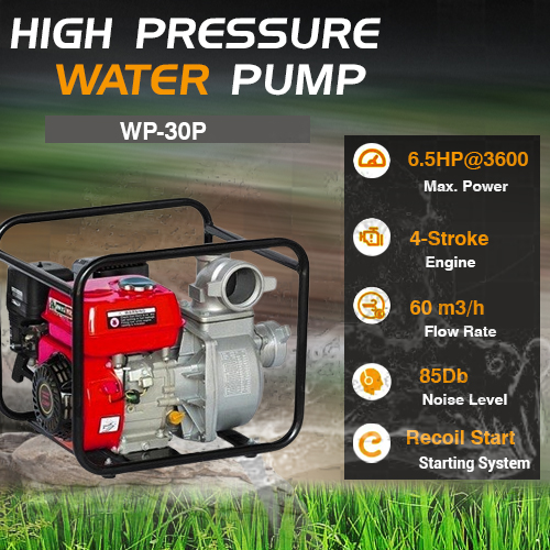 WP-30P, High Pressure Water Pump